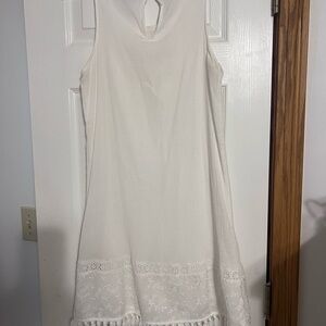 Sanctuary White Sleeveless Mini Dress